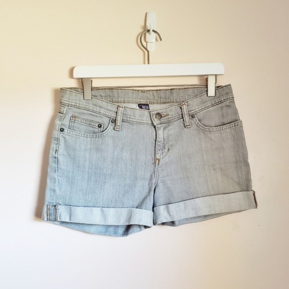 Patagonia Pants - Patagonia Gray Denim Shorts Size 29 Medium